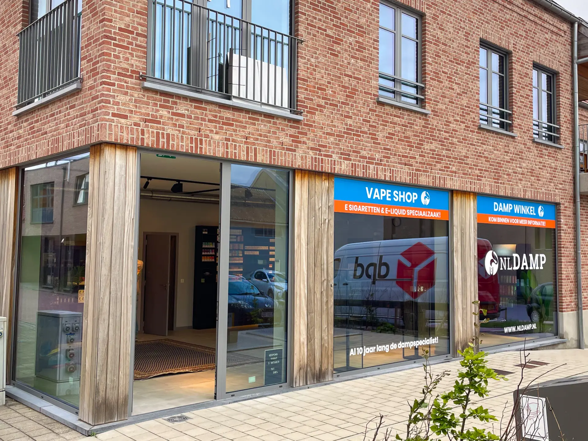 NL Damp winkel vooraanzicht